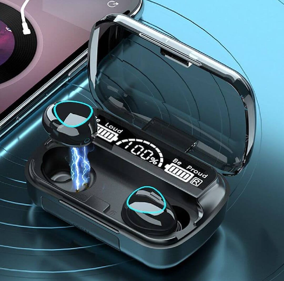 M10 Earbuds Bluetooth 5.1 Earphones 3500mAh Charging Box Wireless Stereo Headphones Sports Waterproof Earbuds Headsets With Microphone