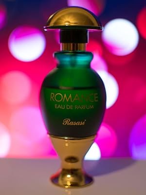 RASASI Romance for Woman EDP - 45ML (1.5 oz) I Intensely Captivating | Aromatic fresh, Green, Fruity, Musky, Ambery-Woody | Elegant bottle I